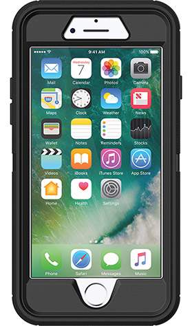 OtterBox Defender, iPhone 7/8 - Case, Black