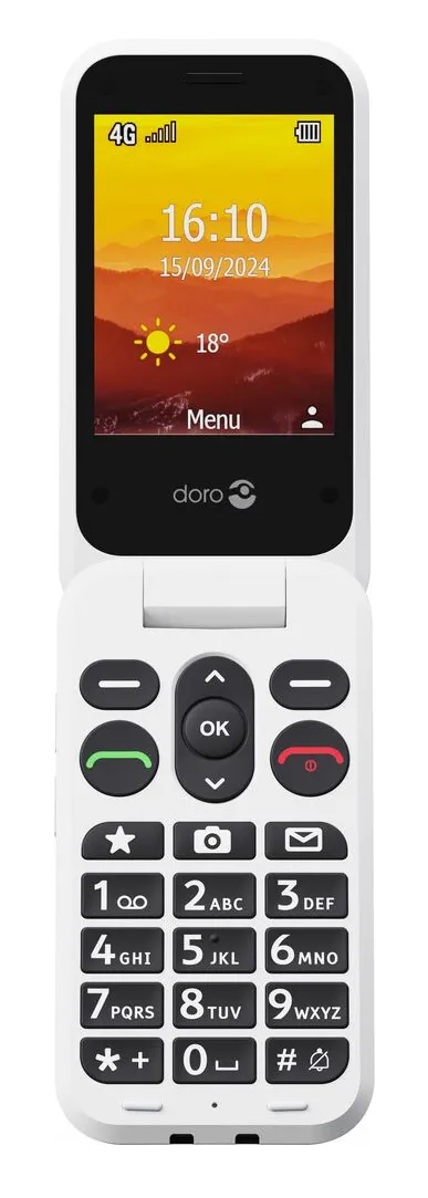Doro Leva L21 - mobile phone, Black/White