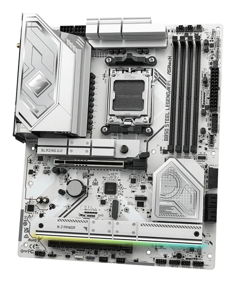 Asrock B850 Steel Legend WiFi ATX AM5 DDR5 - motherboard
