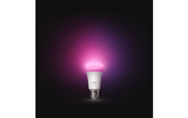 Philips Hue LED smart lamp, White and color ambiance, E27
