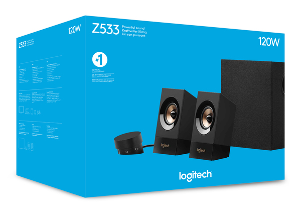 Logitech Z533 2.1 -kaiuttimet, musta