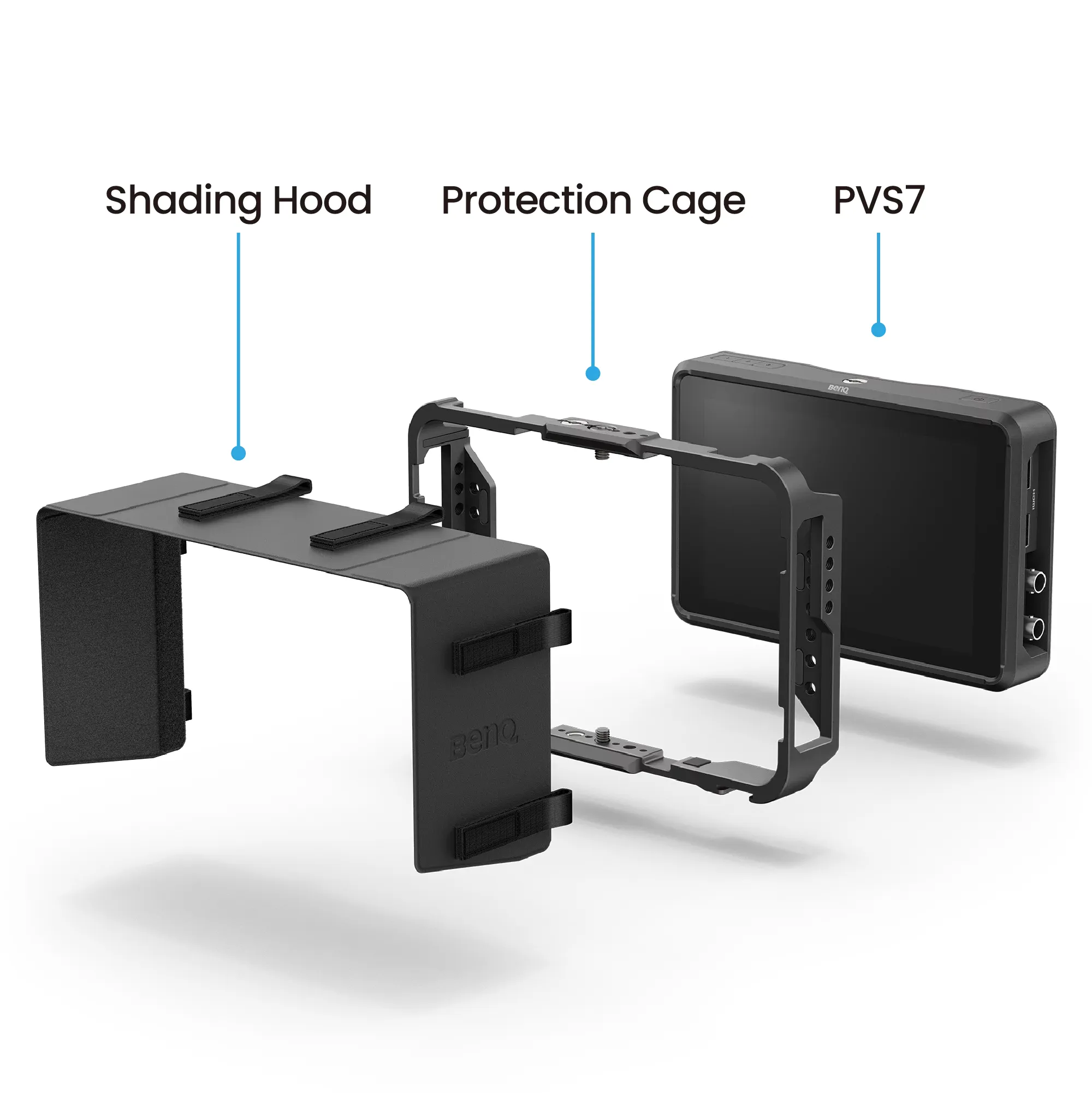 BenQ 7" On-Camera Monitor Toucscreen BenQ 7" On-Camera Monitor Toucscreen