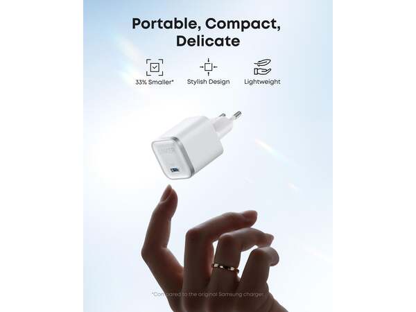 Anker Nano 45W (A2692L21) - Sein&auml;laturi, Valkoinen