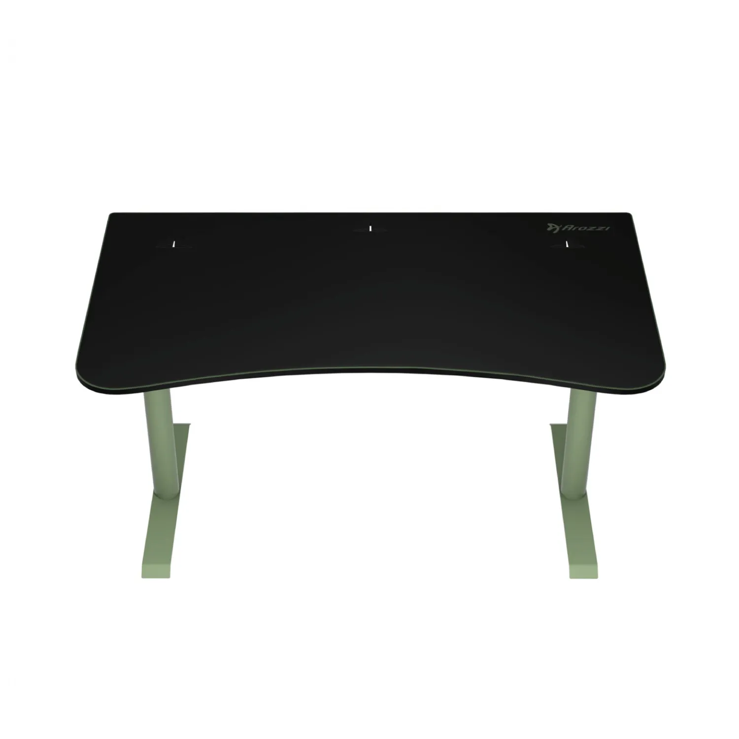 Arozzi Arena Medium Gaming Desk, Forest Green 140 x 75,5 x 71 cm