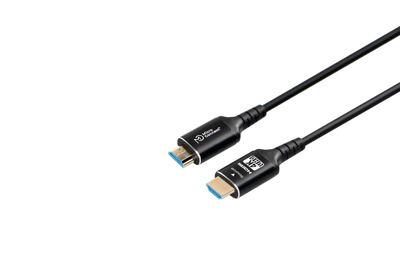 MicroConnect Active Optical HDMI 2.0 -kaapeli, jossa Ethernet, 4K, 15 m, musta