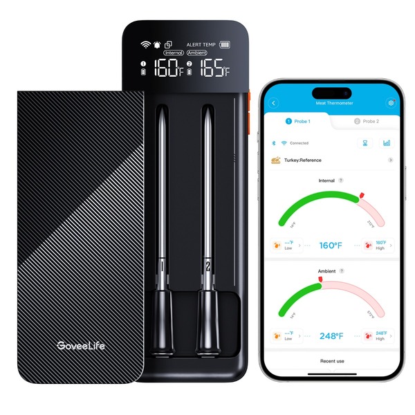 Govee Smart Wireless Meat Thermometer -langaton paistomittari (2 anturia)