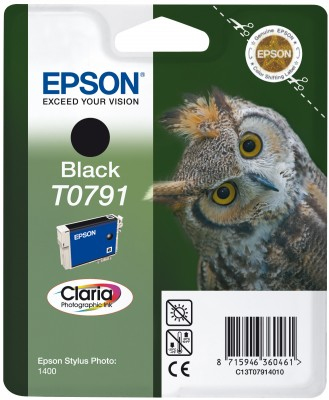 EPSON BLACK T0791 CLARIA PHOTO INK