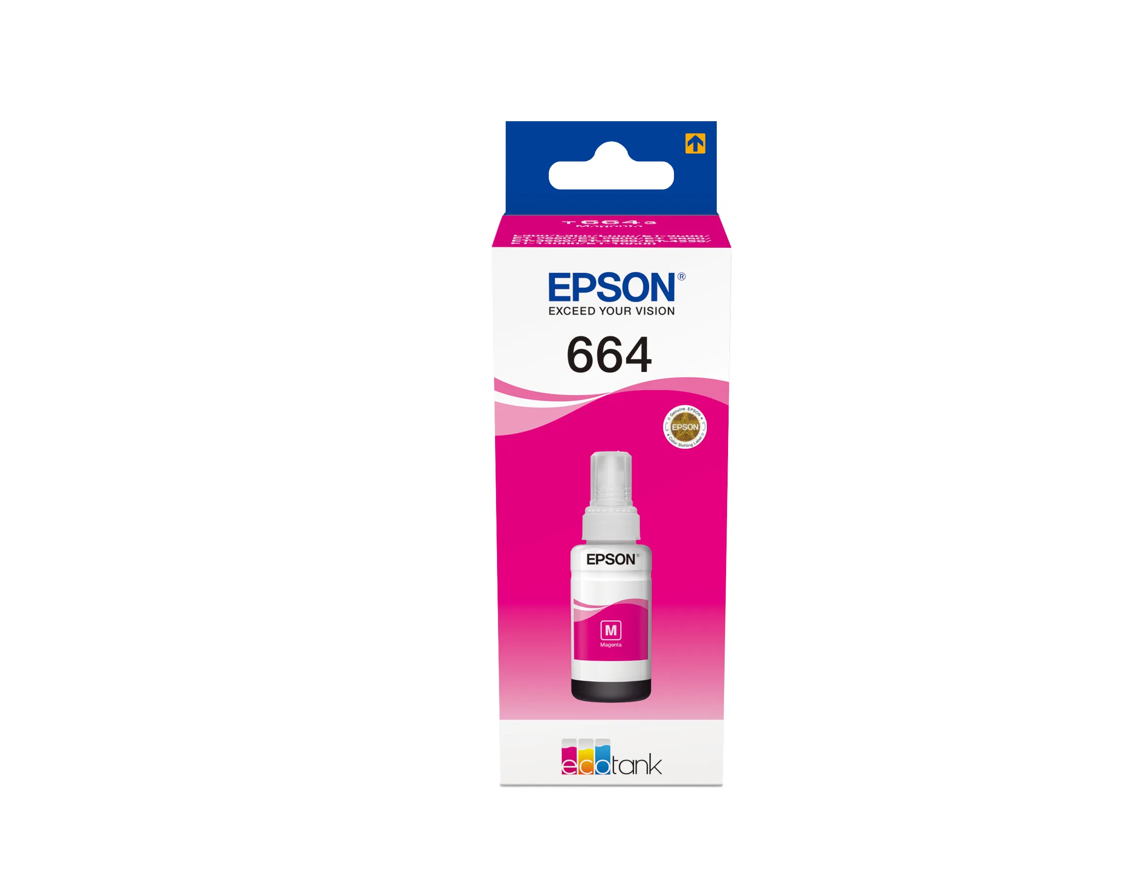 Epson T6643 ink bottle, 70 ml, Magenta
