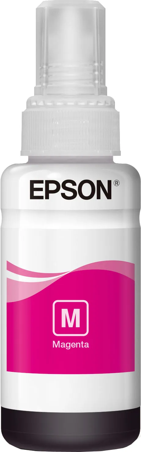 Epson T6643 ink bottle, 70 ml, Magenta