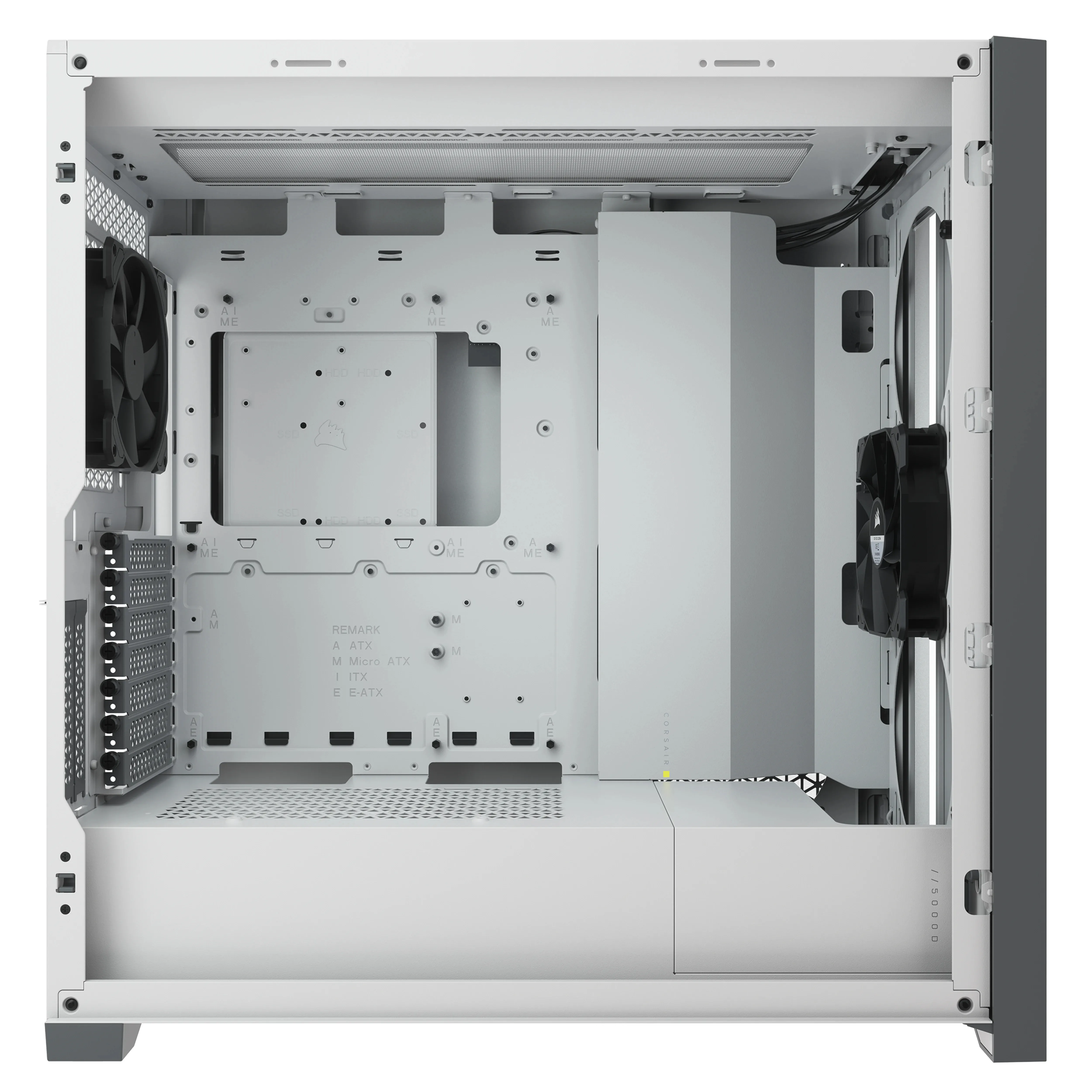 CORSAIR 5000D Midi-Tower Case with window, White