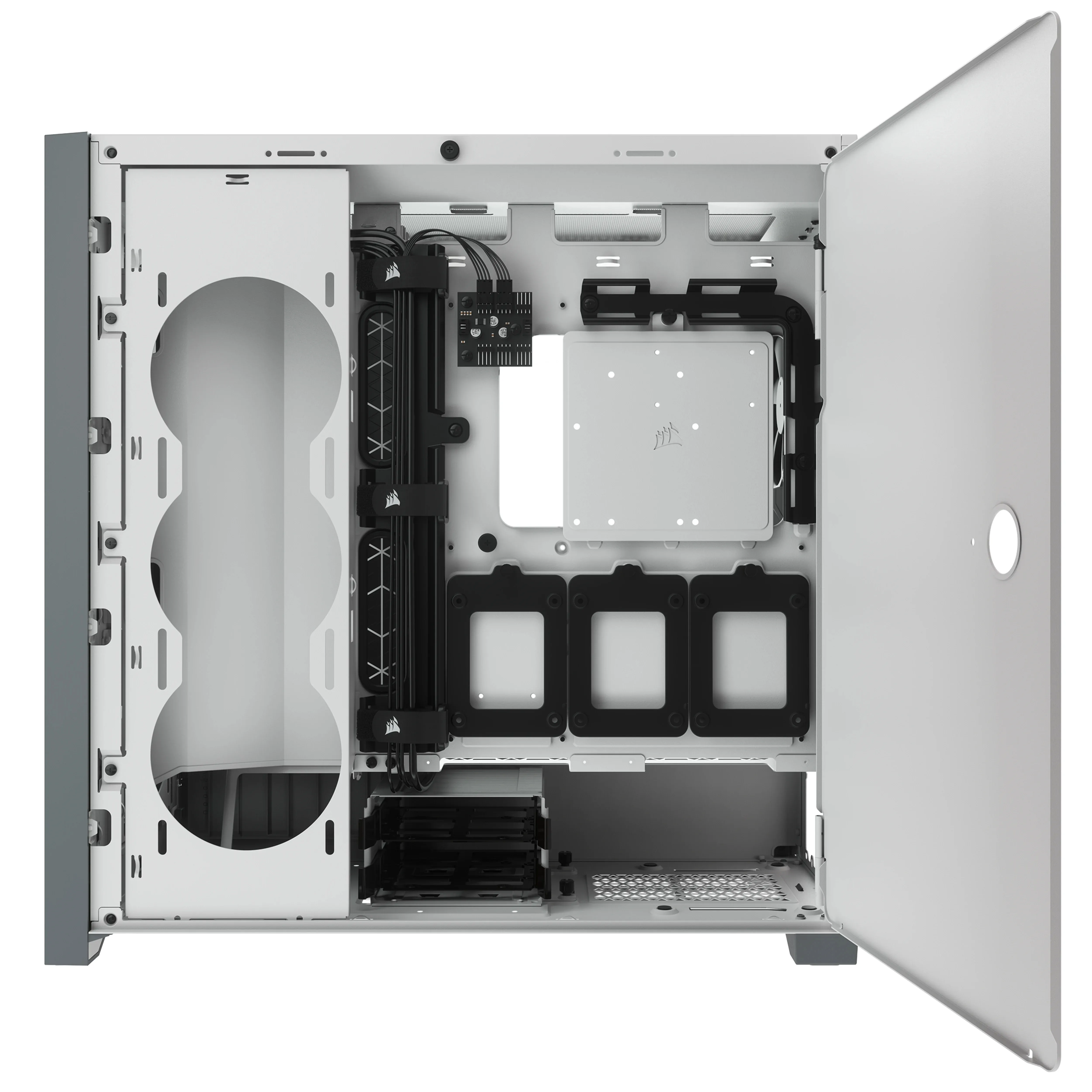 CORSAIR 5000D Midi-Tower Case with window, White
