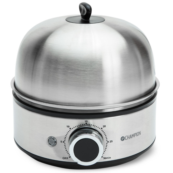 Champion EB600 Egg Cooker, 7 Eggs, Stainless Steel