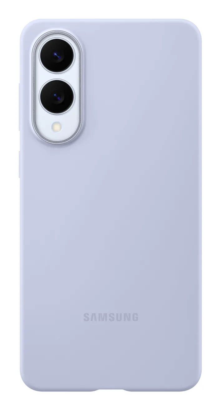 Samsung Galaxy S25 Edge Silicone - silikonskal, Ljusbl&aring;