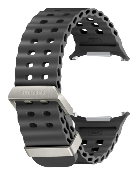 Samsung Galaxy Marine Band -ranneke, Watch Ultra, tummanharmaa