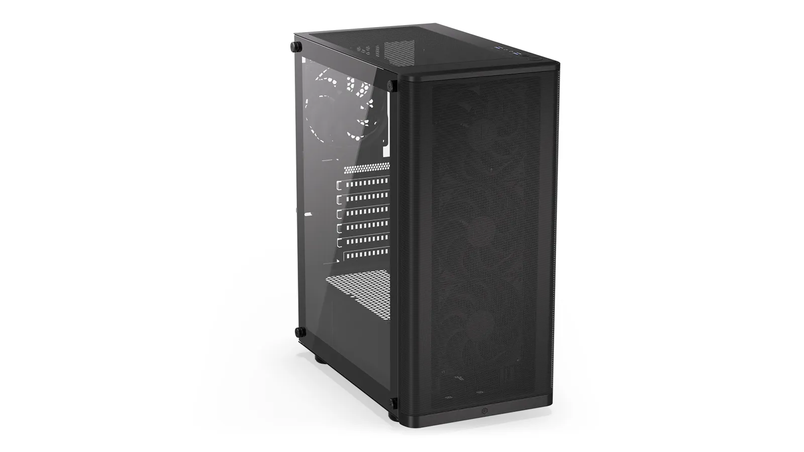 Endorfy Ventum 200 Air - Minitower chassi, f&ouml;nster, Svart