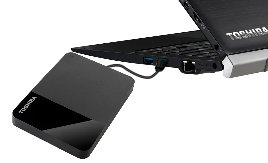 Toshiba Canvio Ready 4TB - External HDD, Black