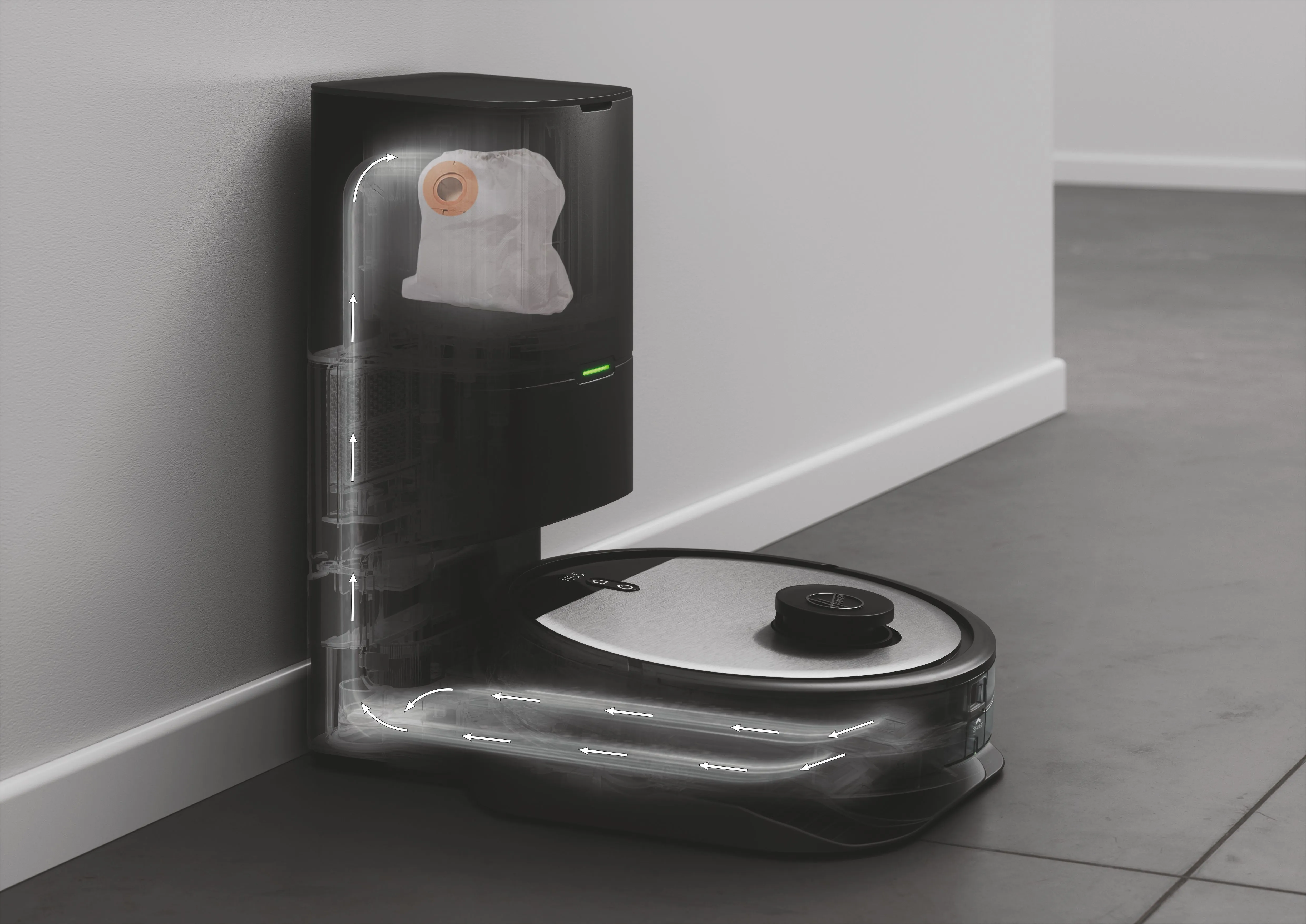 Hoover HG870HU 011 - robotdammsugare, gr&aring;