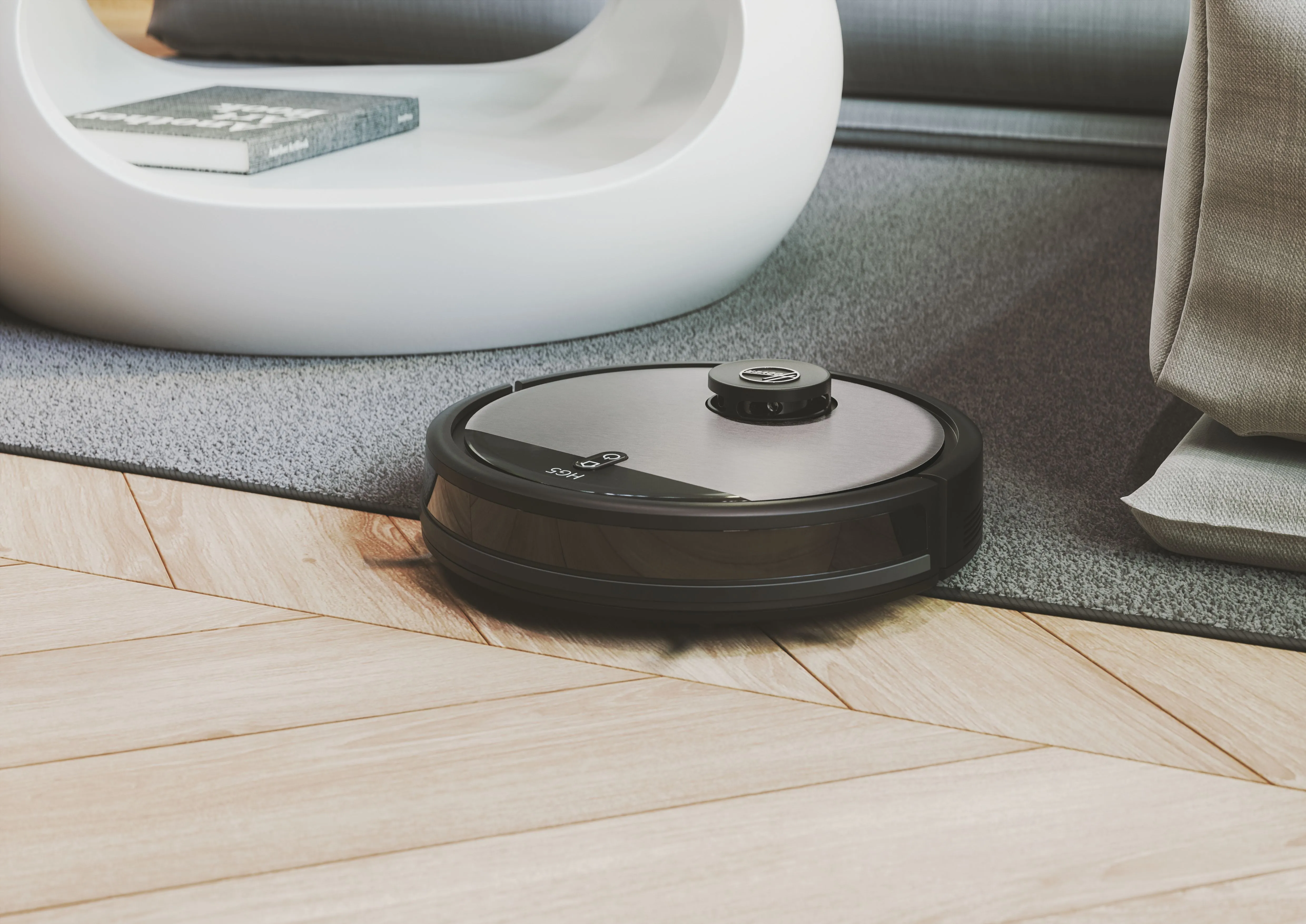 Hoover HG870HU 011 - robotdammsugare, gr&aring;