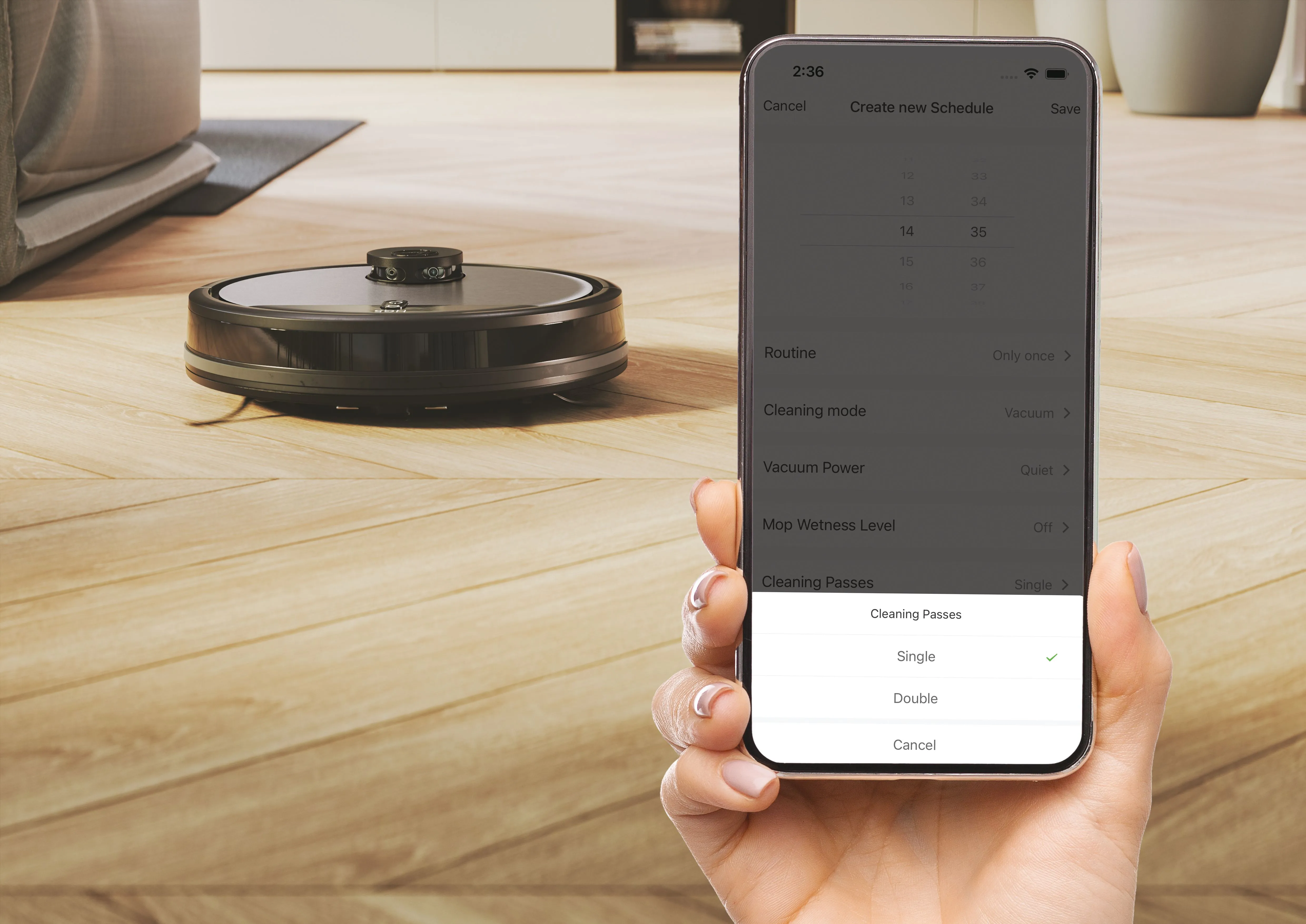 Hoover HG870HU 011 - robotdammsugare, gr&aring;