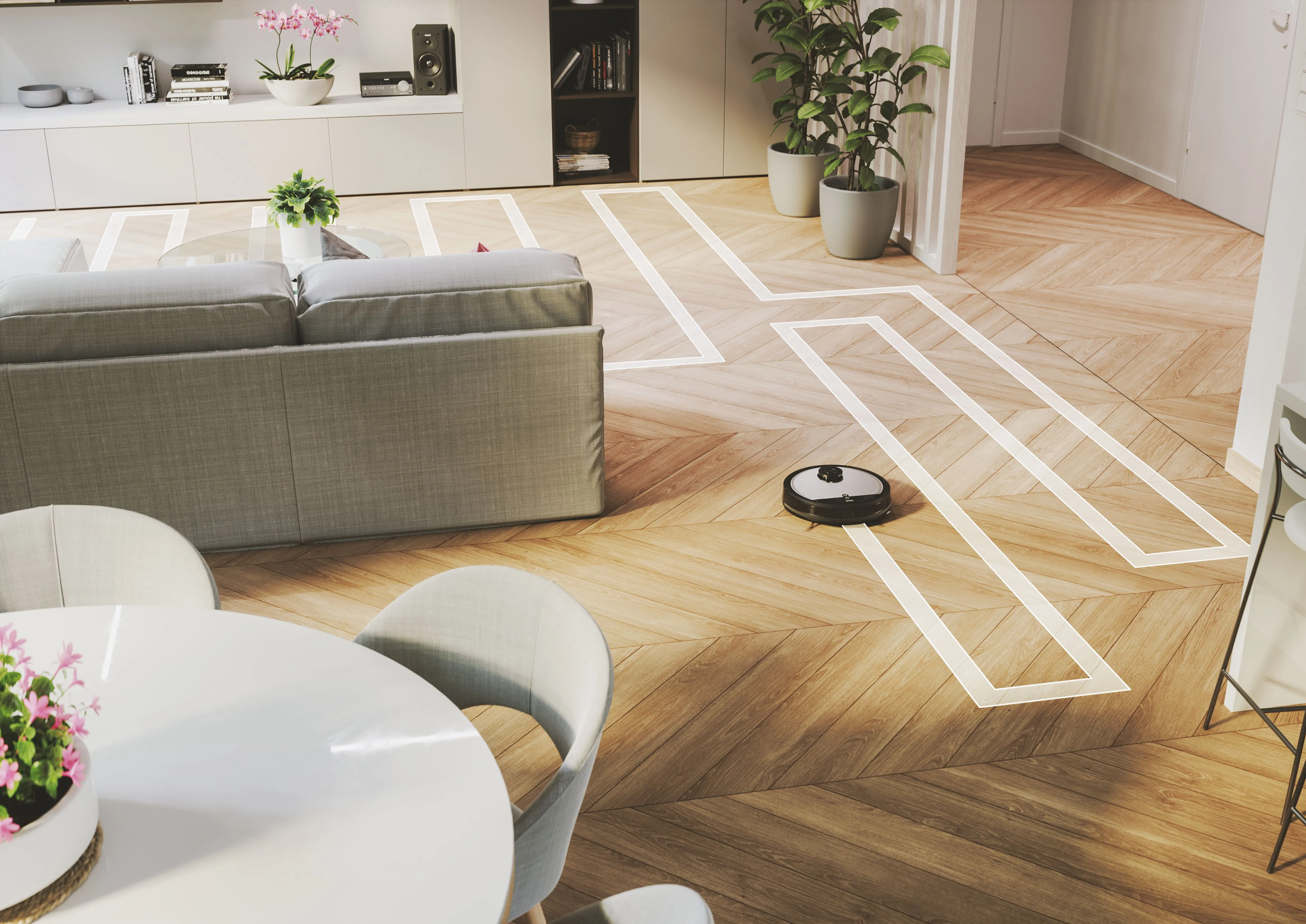 Hoover HG870HU 011 - robotdammsugare, gr&aring;