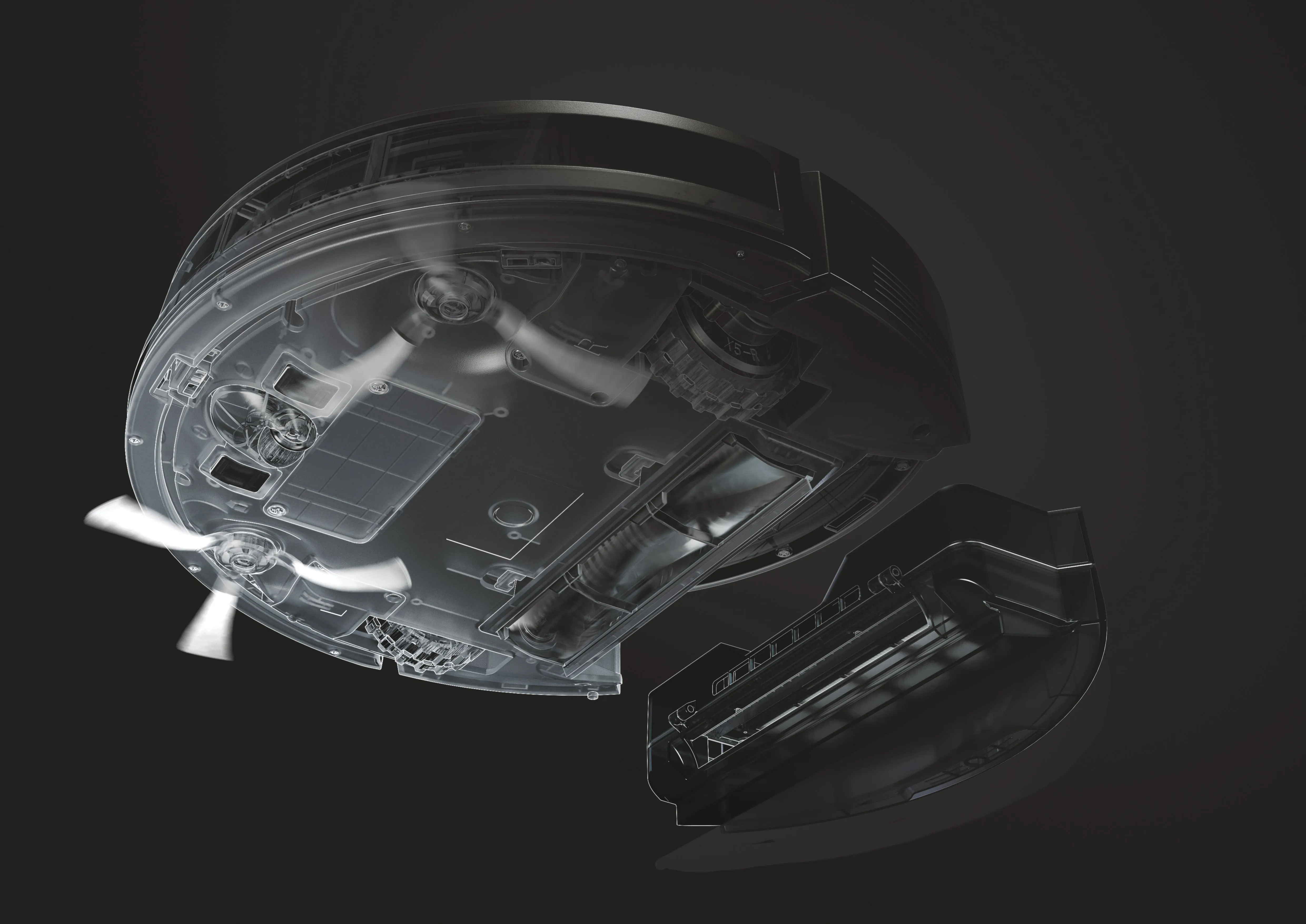 Hoover HG870HU 011 - robotdammsugare, gr&aring;