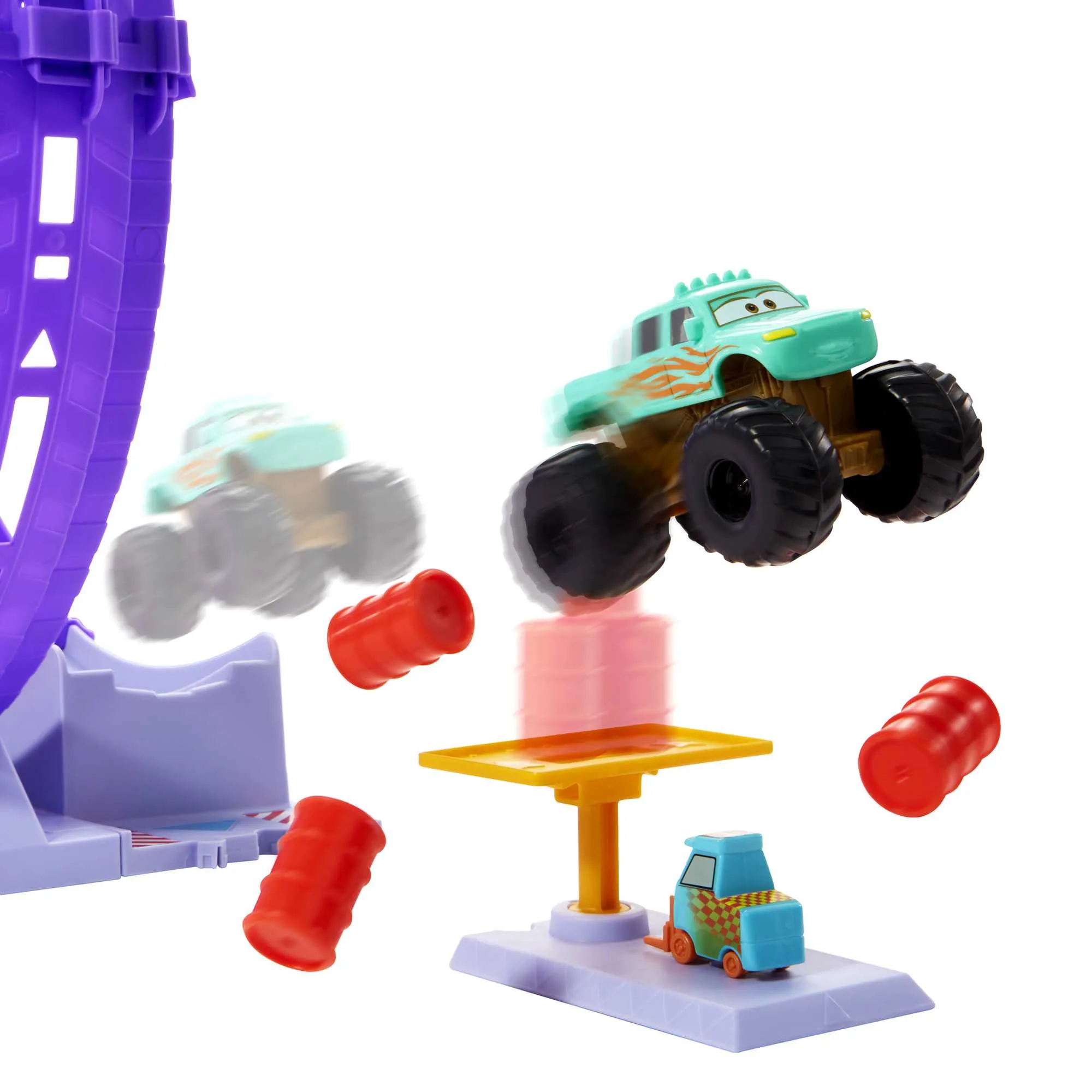 Mattel Disney Pixar Cars Stunt Circus Playset Race Track
