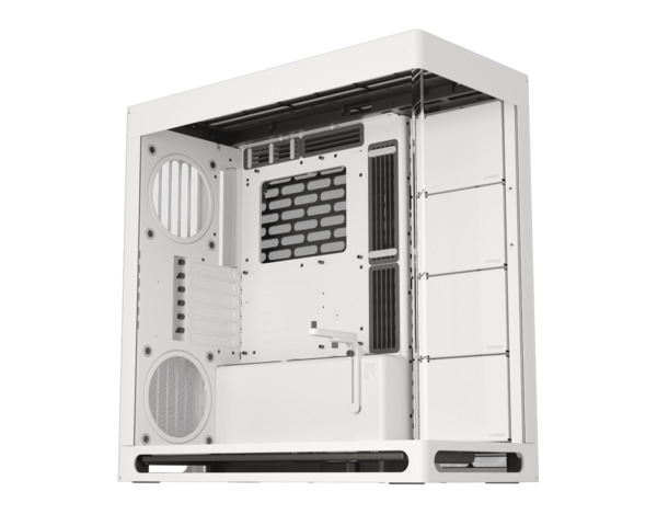 HAVN Hybrid Structure HS 420 Midi-Tower Case with window, Black/White
