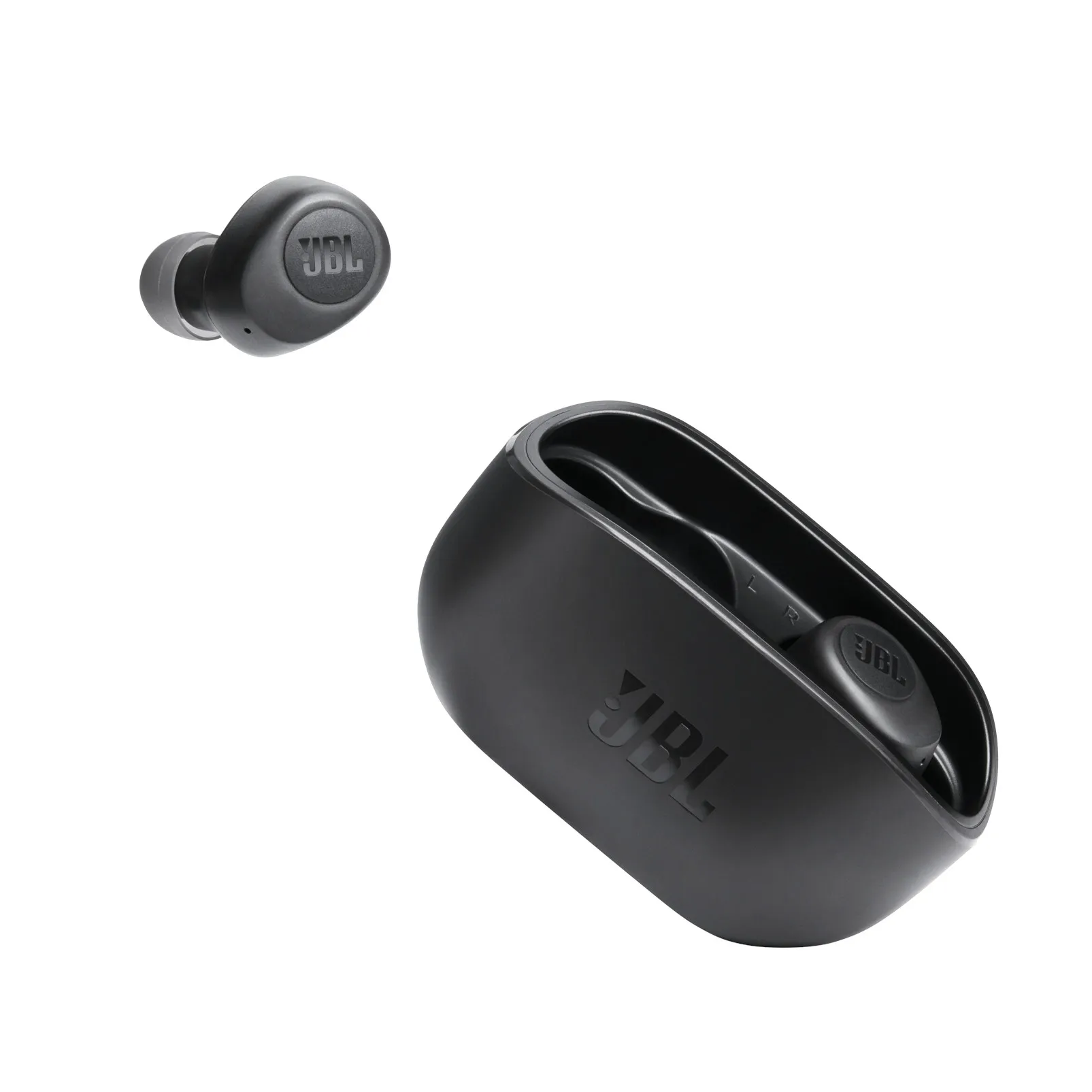 JBL Wave 100 TWS -langattomat nappikuulokkeet, Musta