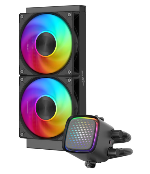 SAMA L50 Black 240 mm Liquid Processor Cooler