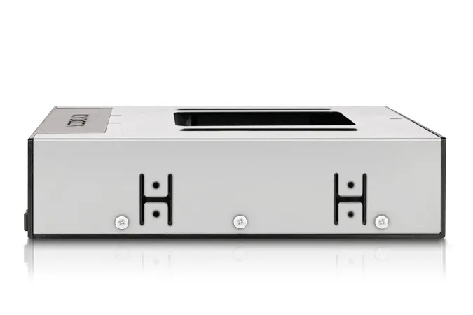 ICY DOCK flexiDock 1x2.5"+1x 3.5"SATA>1x5.25" mobile rack tray/fanless