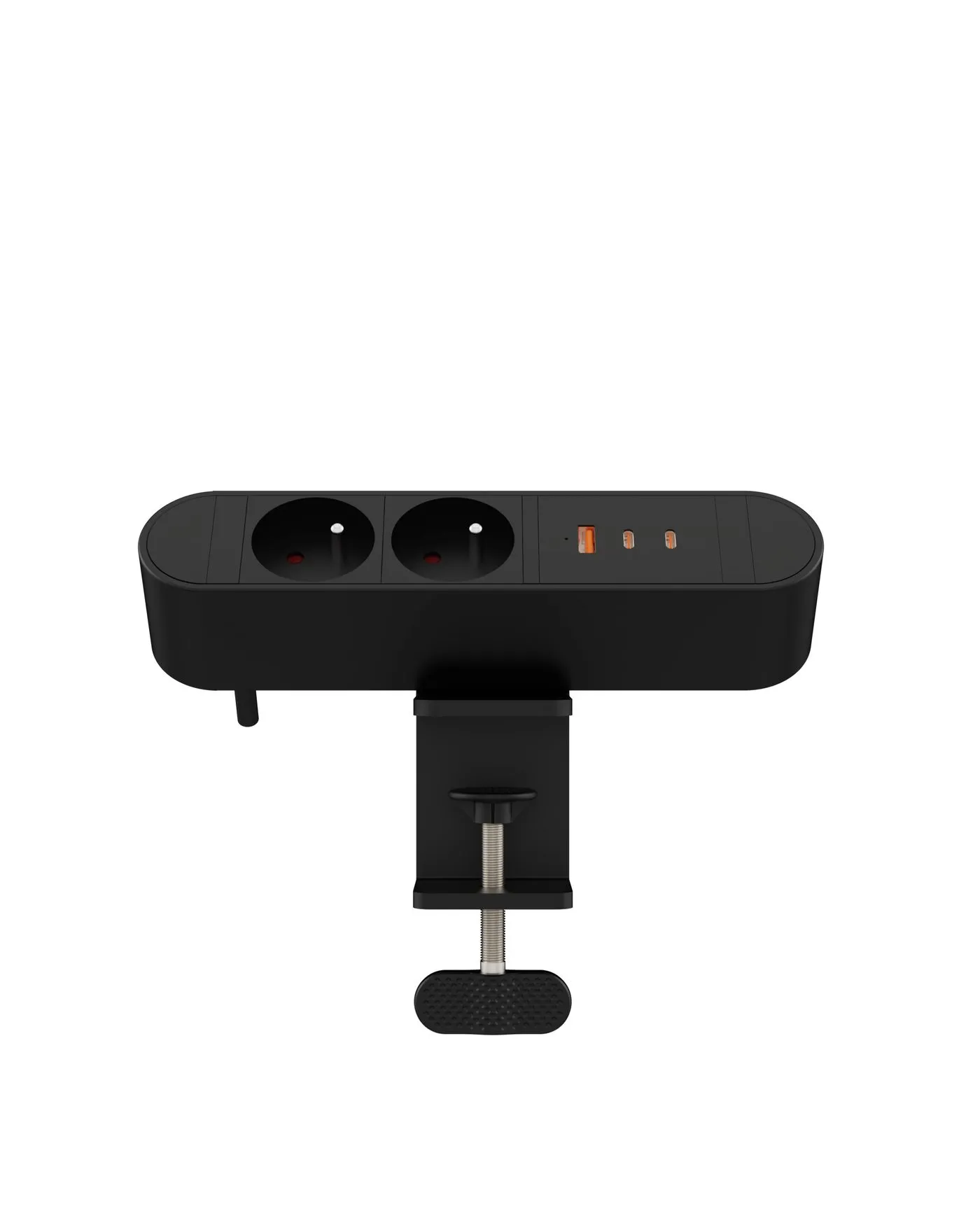 Microconnect MC-MDPS-FR2-67W - P&ouml;yt&auml;pistorasia, Musta