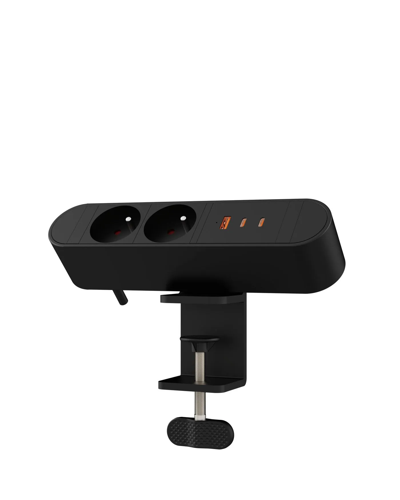 Microconnect MC-MDPS-FR2-67W - P&ouml;yt&auml;pistorasia, Musta