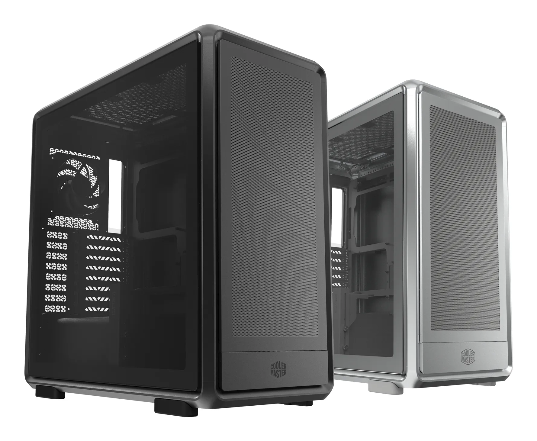 Cooler Master MasterFrame 600 Mesh ARGB Midi-Tower Case with window, Black