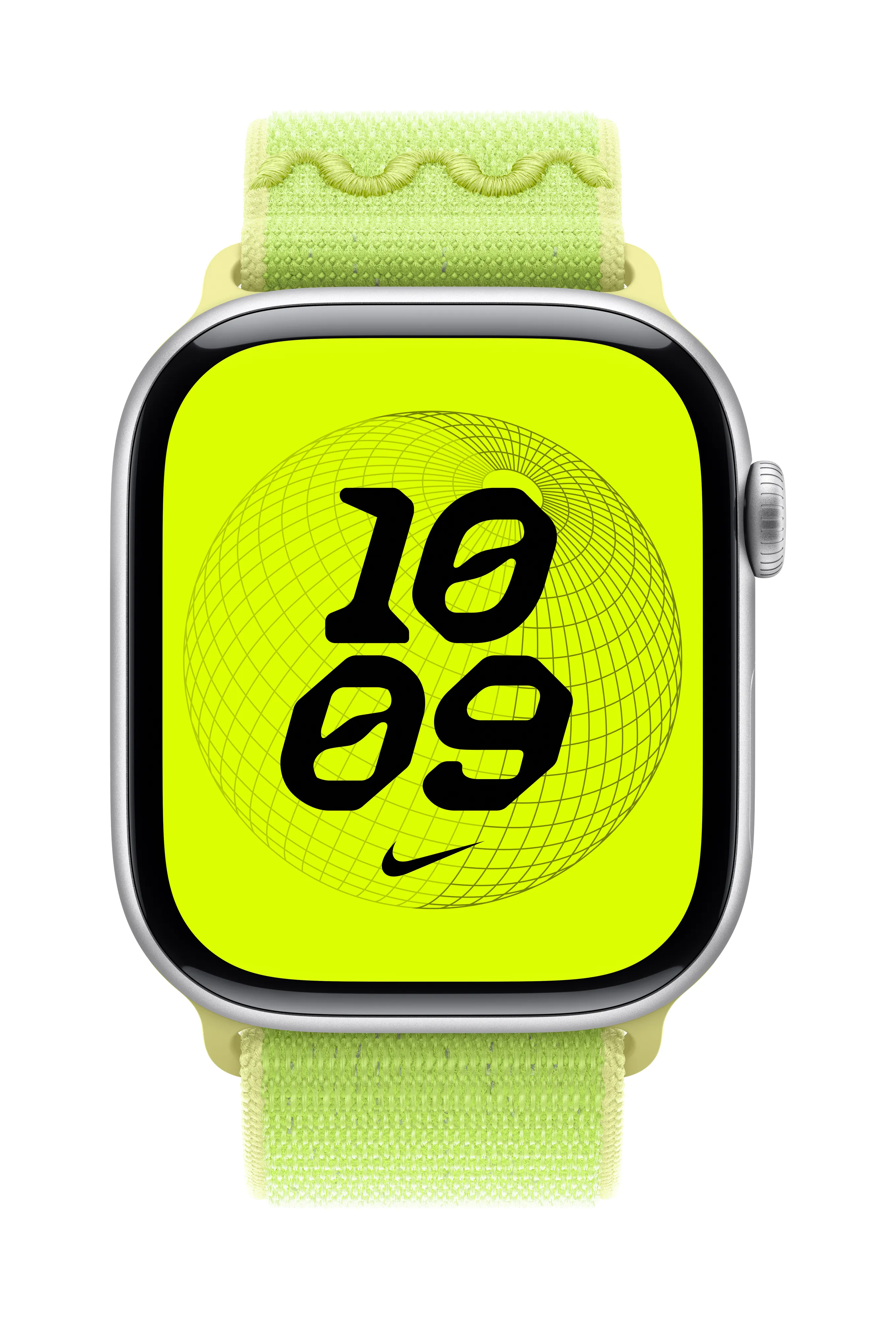 Apple Watch 46 mm Nike-sportloop, volt splash