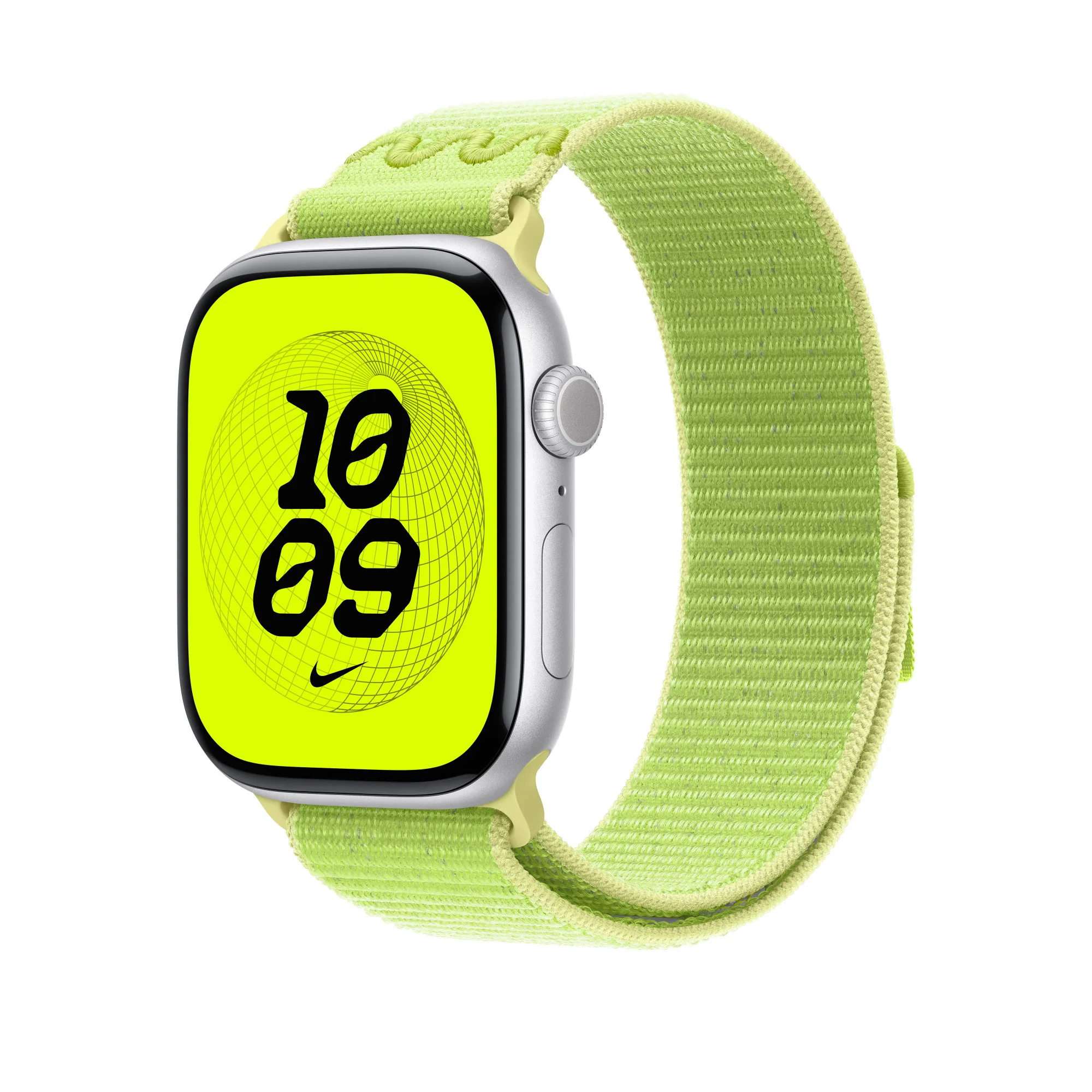 Apple Watch 46 mm Nike-sportloop, volt splash