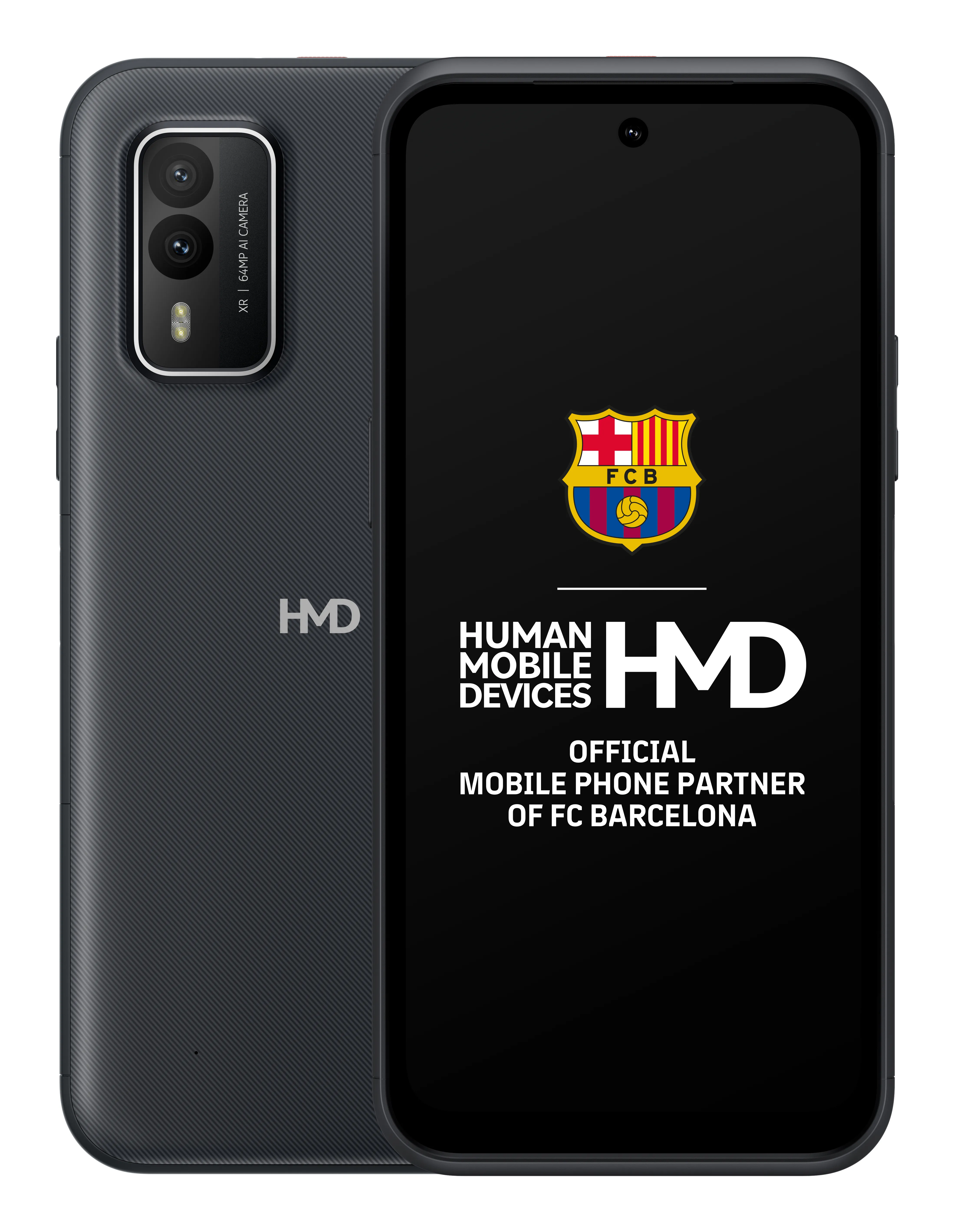 Nokia HMD XR21 6/128 Gt Android-puhelin, Musta