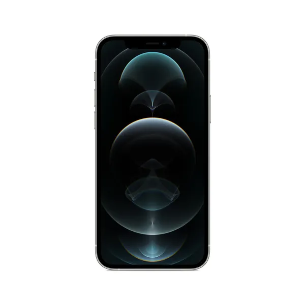 Kunnostettu iPhone 12 Pro 256 Gt -puhelin, Hopea (Tyydyttävä kunto)