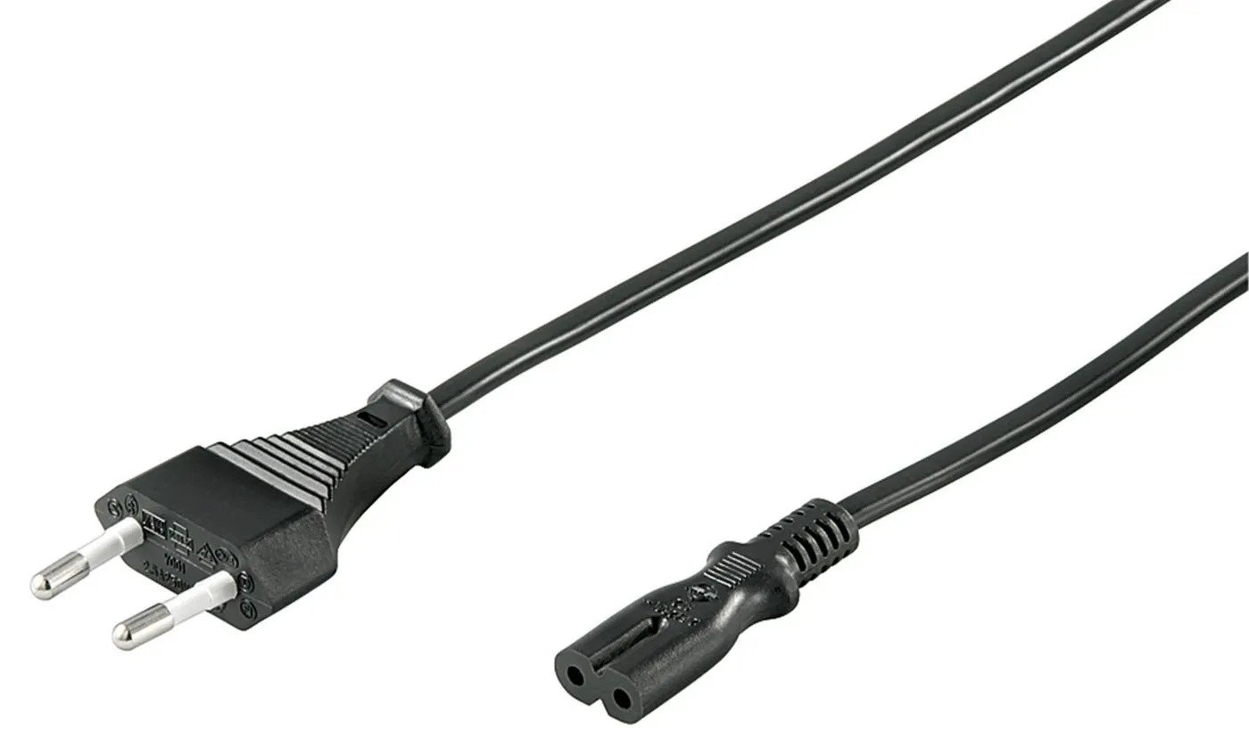 Power Cord Notebook 1.8m Black