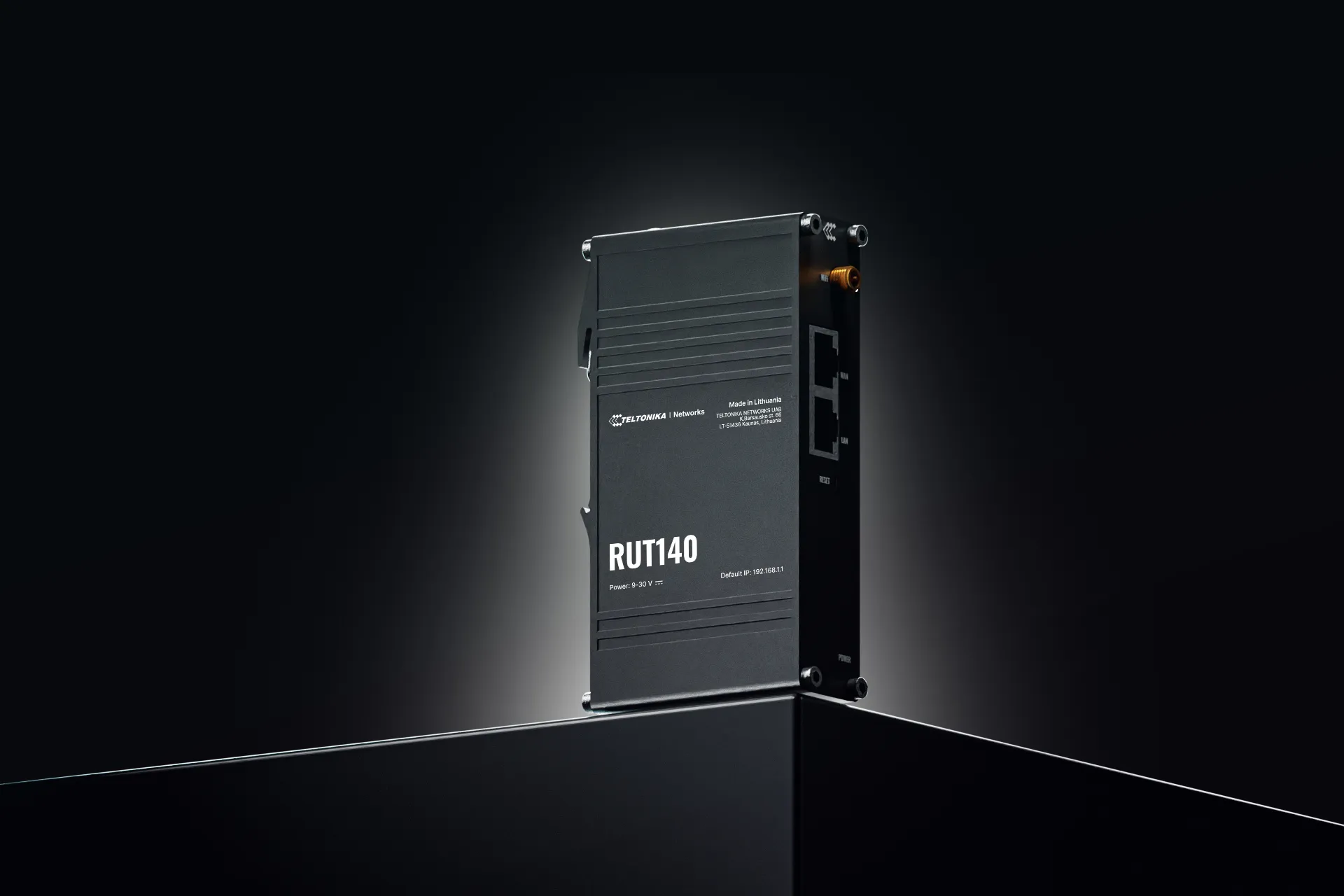 Teltonika RUT140 - Industrial IoT Router, Black