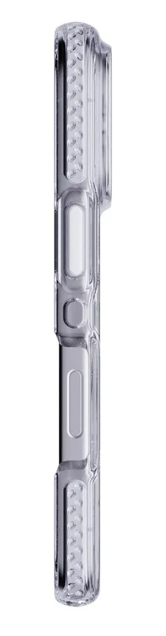 Tech21 Evo Crystal MagSafe Case for iPhone 17 Pro, Clear/Silver