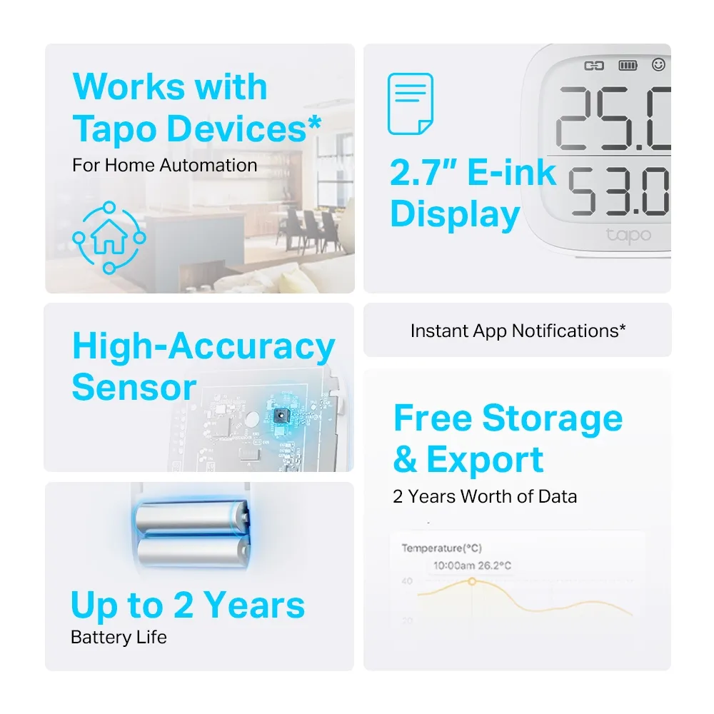 TP-Link Tapo T315 - temperature and humidity sensor