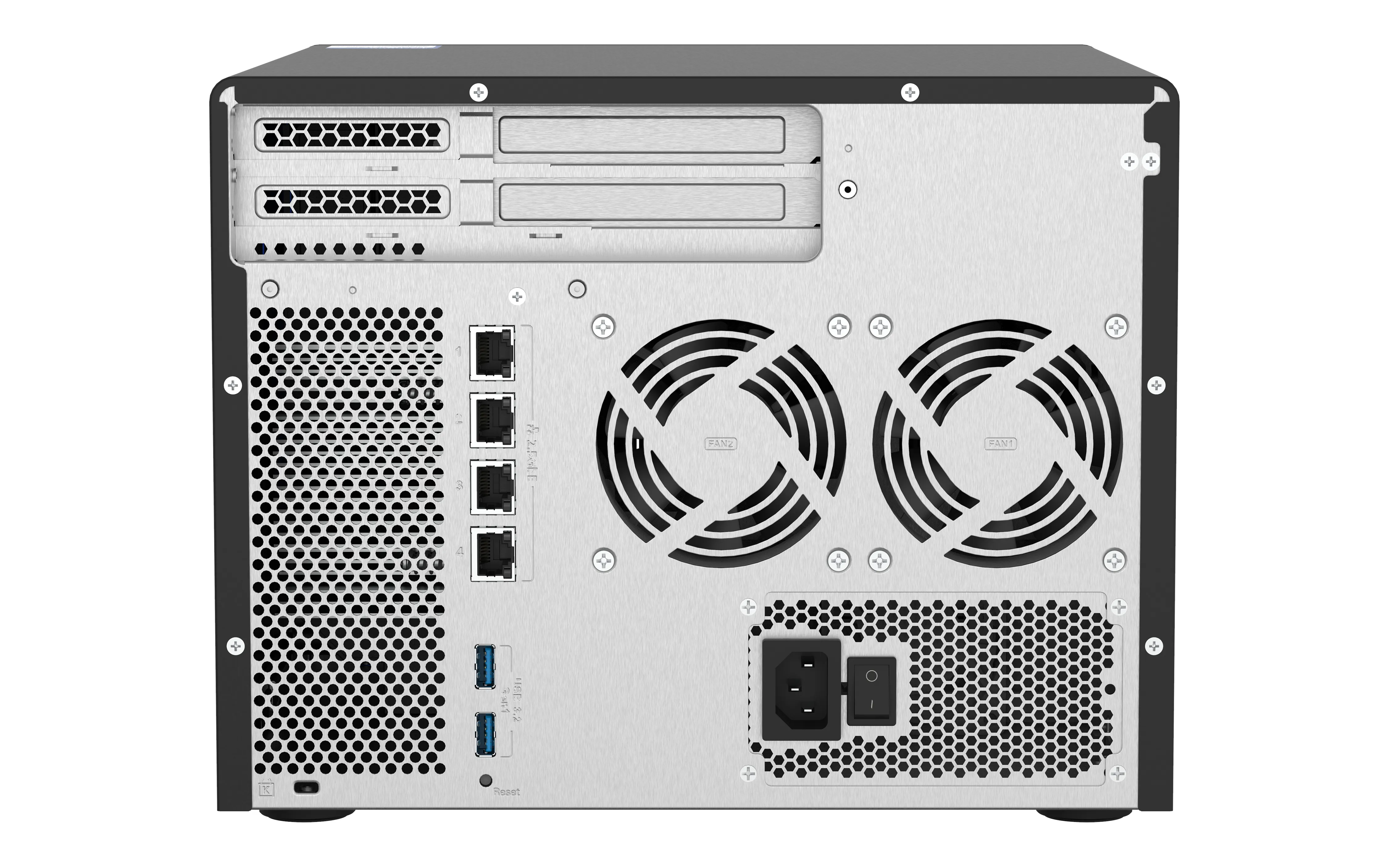 8-Bay QuTS hero NAS Xeon D-1602 8GB RAM