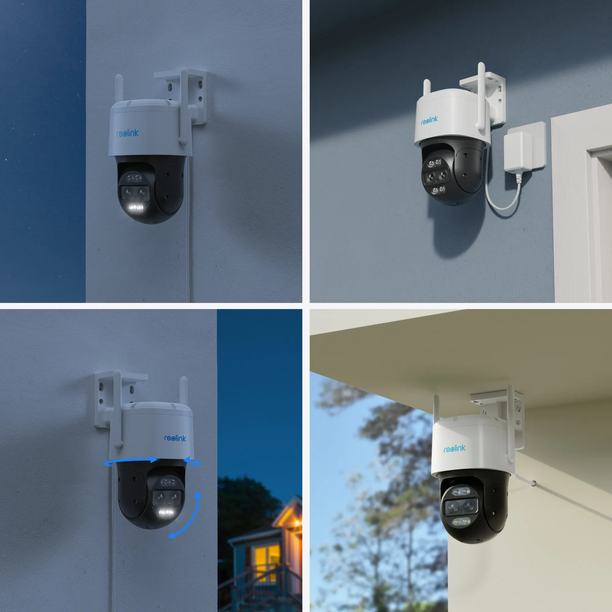 Reolink TrackMix WiFi Camera 4K | 8MP | PTZ | WiFi | 6x Optic zoom