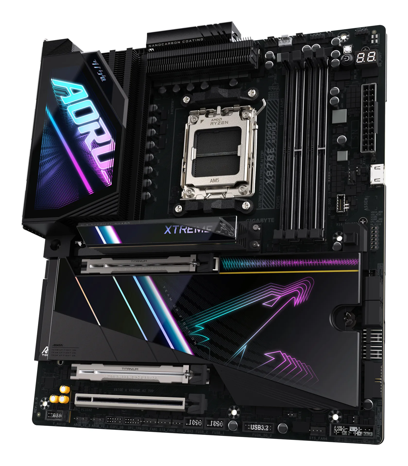Gigabyte X870E AORUS XTREME AI TOP WiFi 7 AM5 E-ATX Motherboard