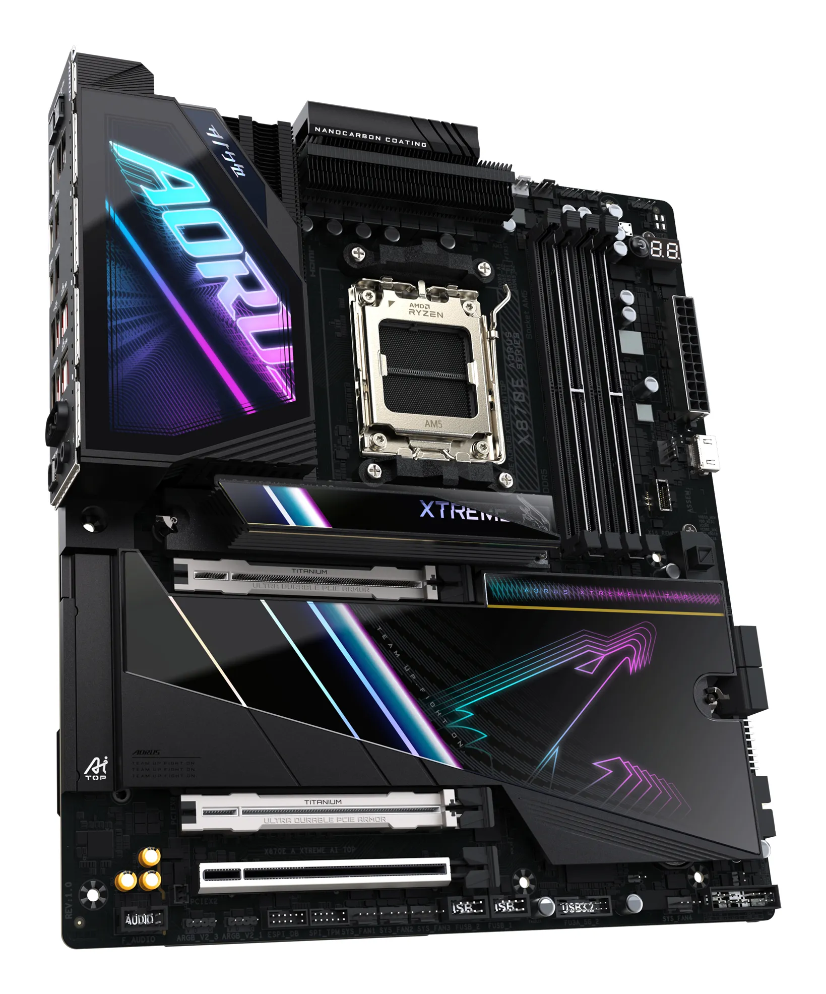 Gigabyte X870E AORUS XTREME AI TOP WiFi 7 AM5 E-ATX Motherboard