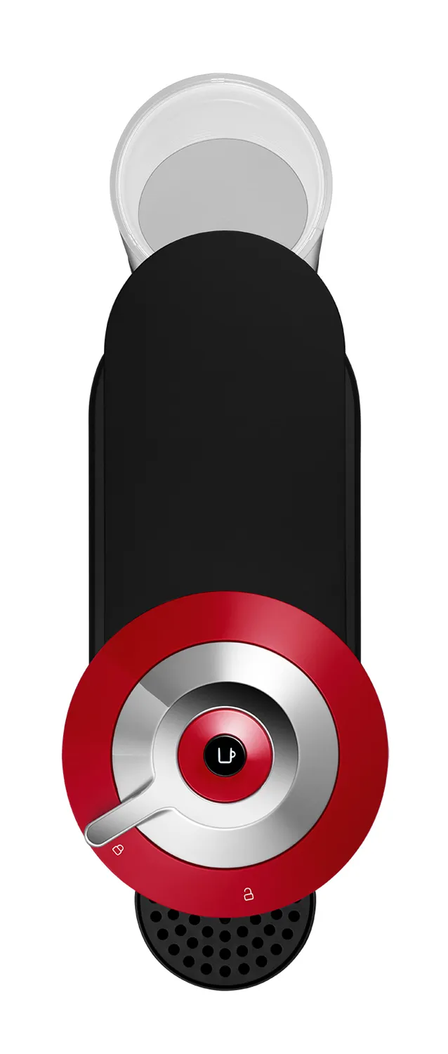 Krups Nespresso Vertuo Next - capsule coffee maker, red