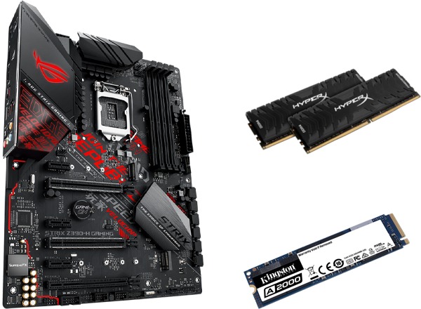 Bundle + Asus ROG Strix Z390-H Gaming
