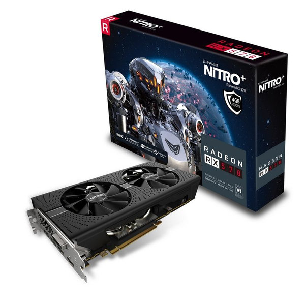 Sapphire AMD Radeon RX 570 4GB - grafikkort