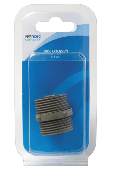 Nordic Quality Wash &amp; Dry T&auml;ytt&ouml;letkun jatkoliitin 3/4"