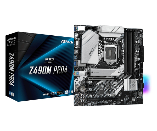 ASRock Z490M Pro4 mATX - motherboard